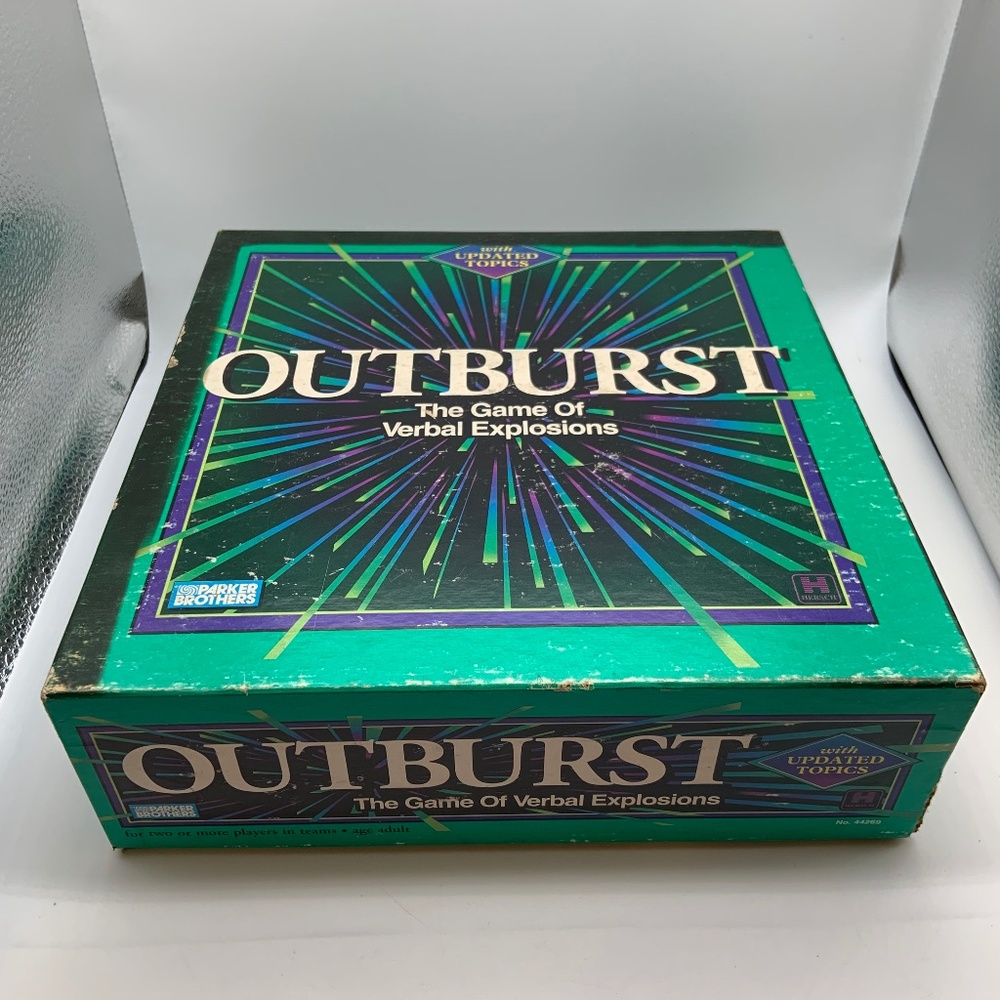 Vintage 1990s Outburst: The Game of Verbal Explosions Game